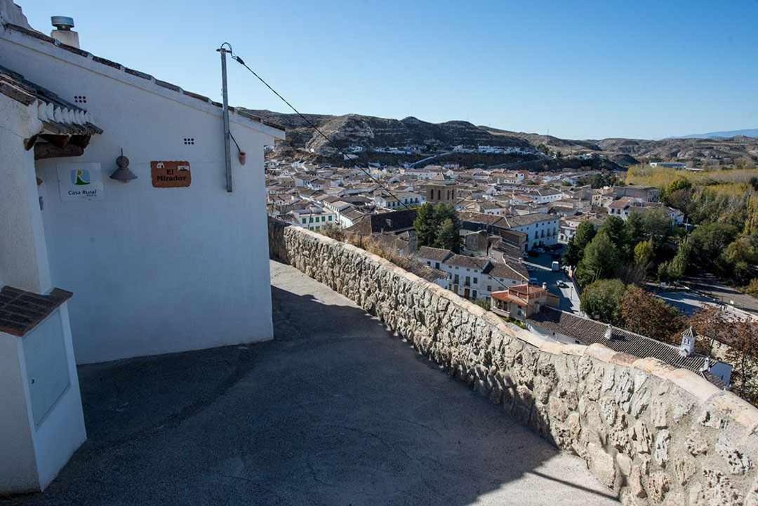 Casas Cueva El Mirador De Galera Pension Buitenkant foto